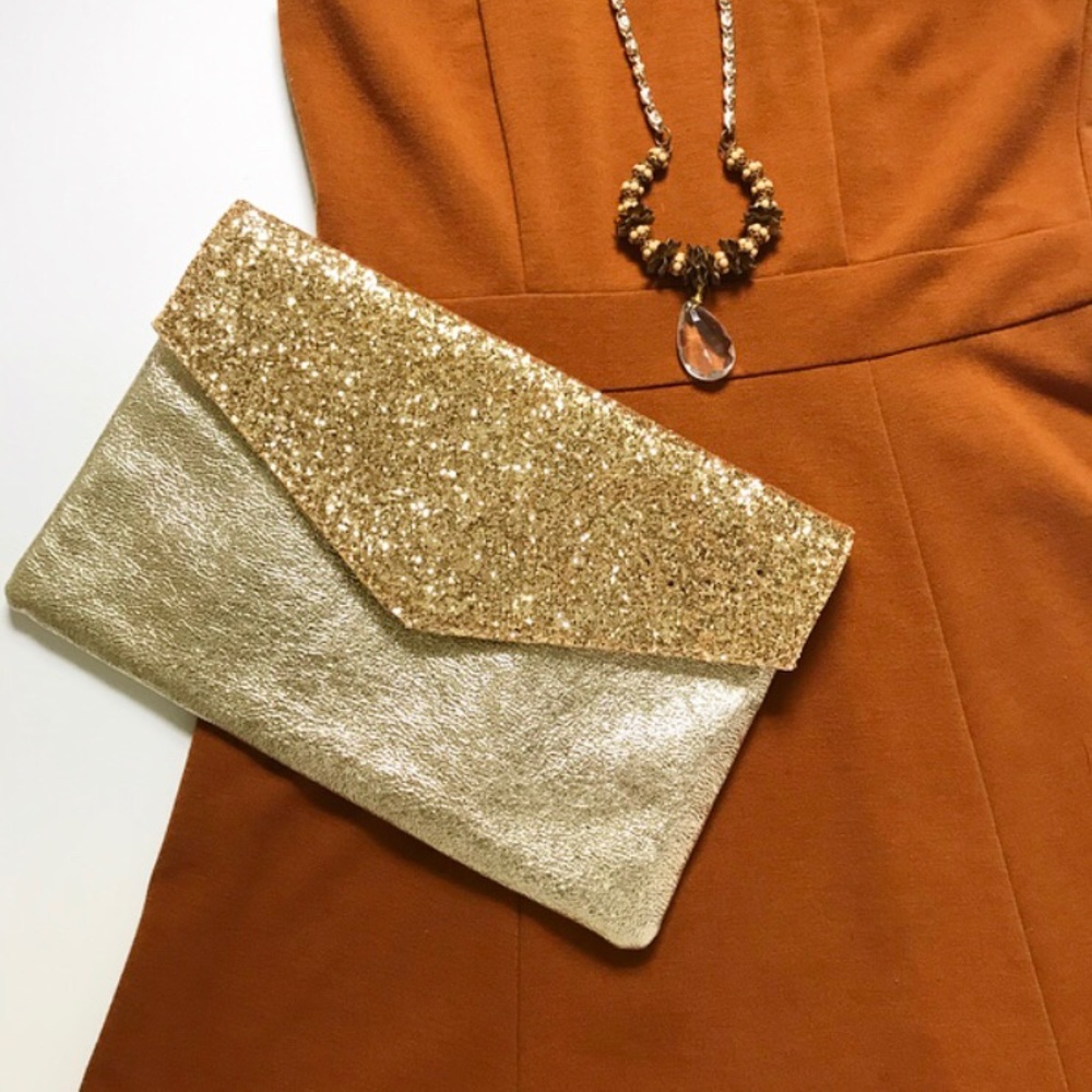 Gold Clutch